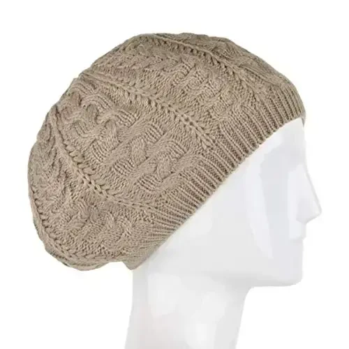 Nollia Soft Knit Solid Color Beanie, Chic, and Lightweight Crochet Knitted Style Beanie Hat for Women, One Size Slouchy Hat - 5