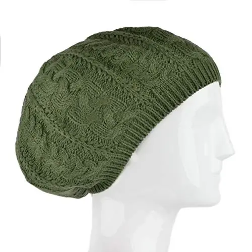 Nollia Soft Knit Solid Color Beanie, Chic, and Lightweight Crochet Knitted Style Beanie Hat for Women, One Size Slouchy Hat - 5