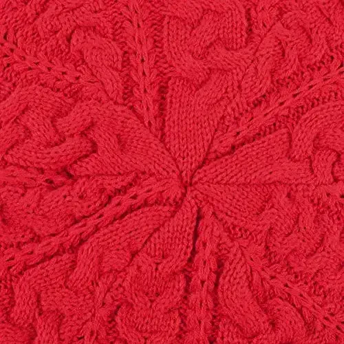 Nollia Soft Knit Solid Color Beanie, Chic, and Lightweight Crochet Knitted Style Beanie Hat for Women, One Size Slouchy Hat - 2
