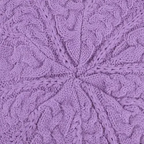 Nollia Soft Knit Solid Color Beanie, Chic, and Lightweight Crochet Knitted Style Beanie Hat for Women, One Size Slouchy Hat - 2