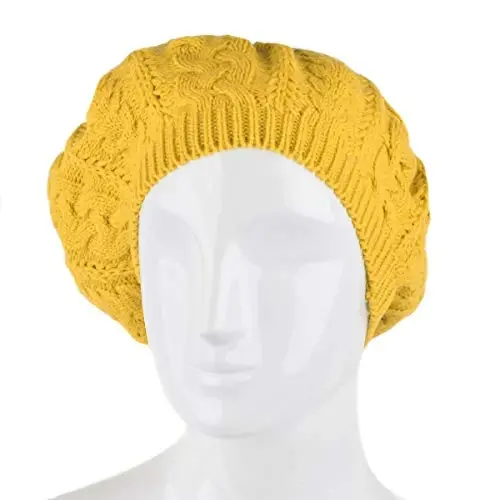 Nollia Soft Knit Solid Color Beanie, Chic, and Lightweight Crochet Knitted Style Beanie Hat for Women, One Size Slouchy Hat - 6