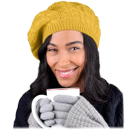 Nollia Soft Knit Solid Color Beanie, Chic, and Lightweight Crochet Knitted Style Beanie Hat for Women, One Size Slouchy Hat - 5