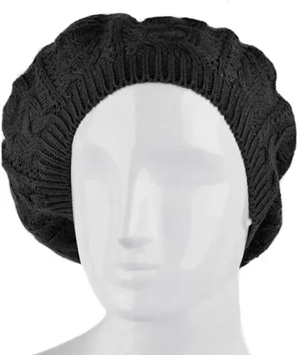Nollia Soft Knit Solid Color Beanie, Chic, and Lightweight Crochet Knitted Style Beanie Hat for Women, One Size Slouchy Hat - 5