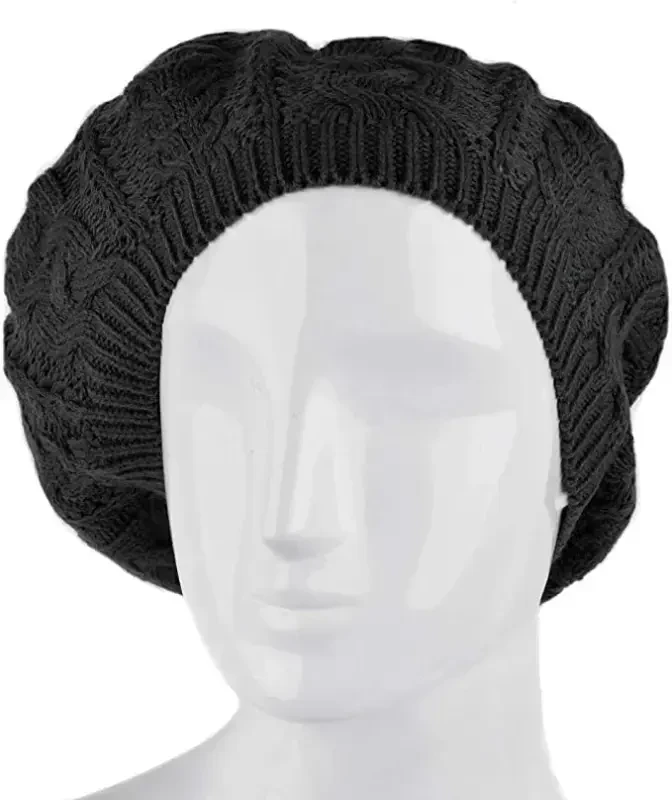 Nollia Soft Knit Solid Color Beanie, Chic, and Lightweight Crochet Knitted Style Beanie Hat for Women, One Size Slouchy Hat - 5