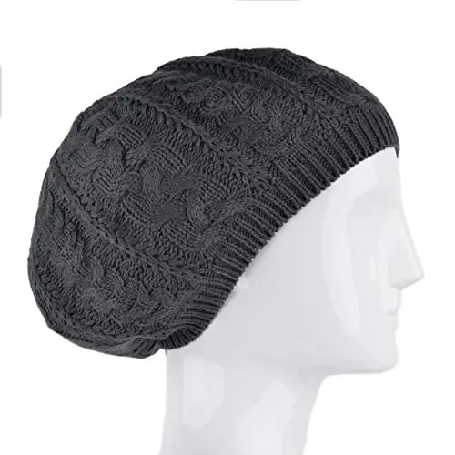 Nollia Soft Knit Solid Color Beanie, Chic, and Lightweight Crochet Knitted Style Beanie Hat for Women, One Size Slouchy Hat - 4