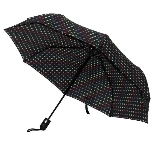Nollia Windproof Automatic Travel Umbrella, Compact Portable with Reinforced Ribs for Sun & Rain - 2