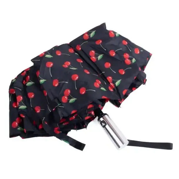 Nollia Windproof Automatic Travel Umbrella, Compact Portable with Reinforced Ribs for Sun & Rain - 4