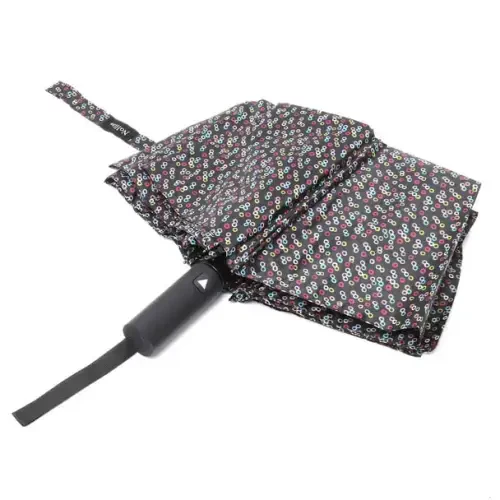 Nollia Windproof Automatic Travel Umbrella, Compact Portable with Reinforced Ribs for Sun & Rain - 4