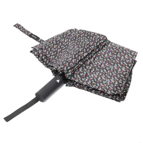 Nollia Windproof Automatic Travel Umbrella, Compact Portable with Reinforced Ribs for Sun & Rain - 4
