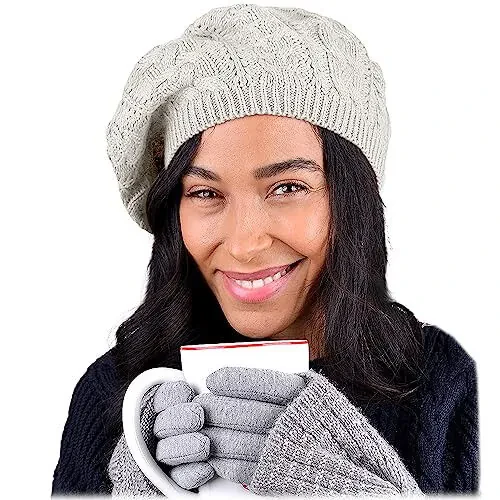 Nollia Yumshoq Triko, To'q Rangli Beanie, Ayollar uchun Zamonaviy va Engil Çekuvli Triko Beanie, Bir O'lchamli Chashlık Palar 