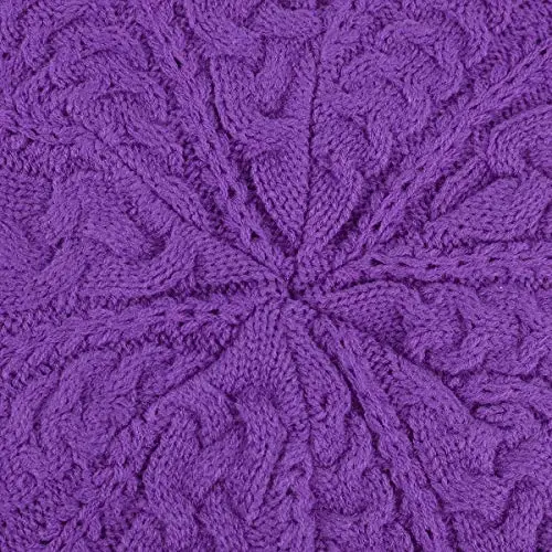 Nollia Yumshoq Trikotaj Bir Rangli Do'ppi, Zamonaviy va Yengil To'qilgan Bitchoq Ayollar uchun, Bir O'lchamli Bo'sh Do'ppi - MODAZONE (1)