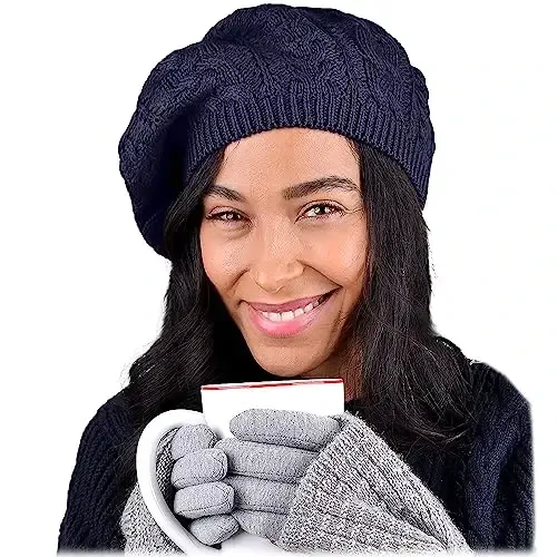 Nollia Yumshoq Trikotajli Bir Rangli Shlyapa, Chiroyli va Yengil To‘qilgan Usuldagi Ayollar Shlyapasi, Bir Hajmli Qulay Shlyapa 