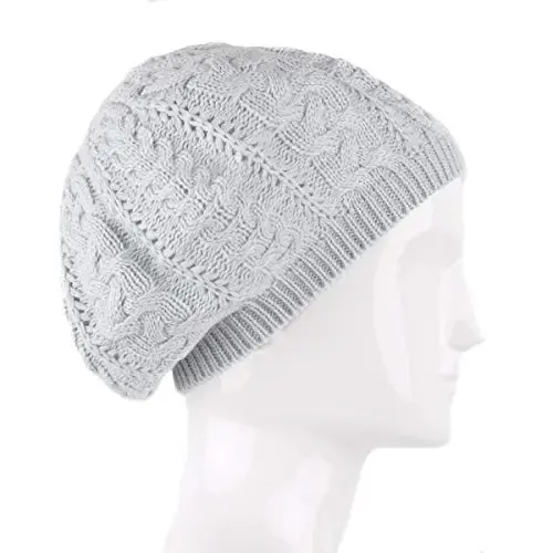 Nollia Soft Knit Solid Color Beanie, Chic, and Lightweight Crochet Knitted Style Beanie Hat for Women, One Size Slouchy Hat - 4
