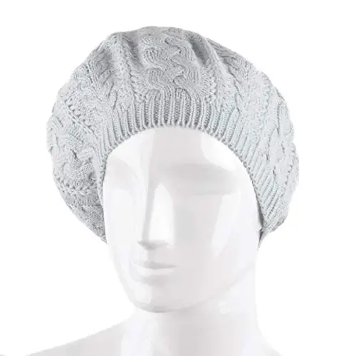 Nollia Soft Knit Solid Color Beanie, Chic, and Lightweight Crochet Knitted Style Beanie Hat for Women, One Size Slouchy Hat - 5