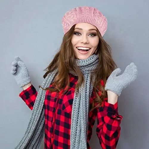 Nollia Soft Knit Solid Color Beanie, Chic, and Lightweight Crochet Knitted Style Beanie Hat for Women, One Size Slouchy Hat - 6
