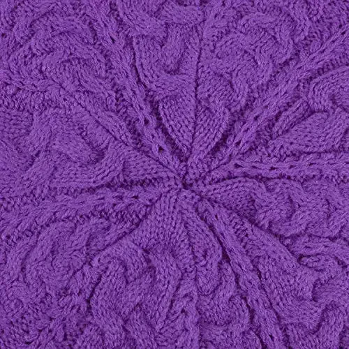 Nollia Soft Knit Solid Color Beanie, Chic, and Lightweight Crochet Knitted Style Beanie Hat for Women, One Size Slouchy Hat - 2
