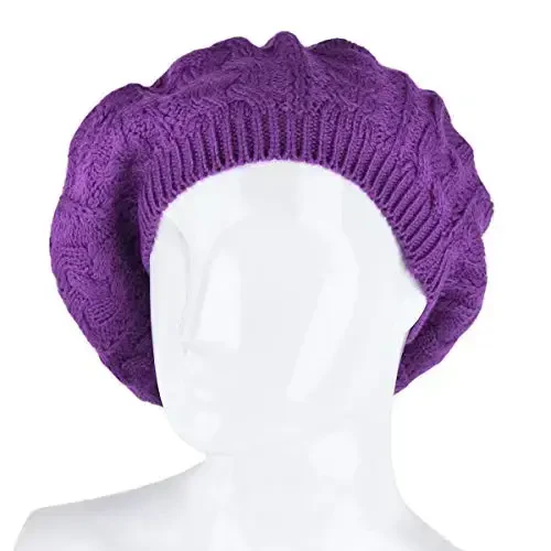 Nollia Soft Knit Solid Color Beanie, Chic, and Lightweight Crochet Knitted Style Beanie Hat for Women, One Size Slouchy Hat - 6