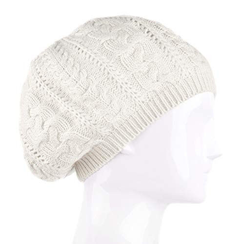 Nollia Soft Knit Solid Color Beanie, Chic, and Lightweight Crochet Knitted Style Beanie Hat for Women, One Size Slouchy Hat - 5