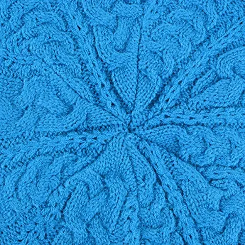 Nollia Soft Knit Solid Color Beanie, Chic, and Lightweight Crochet Knitted Style Beanie Hat for Women, One Size Slouchy Hat - 2