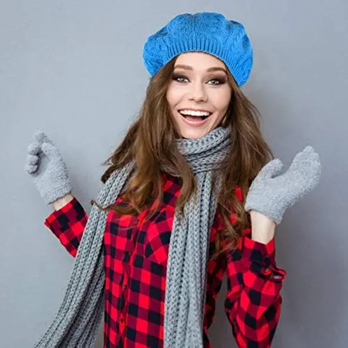 Nollia Soft Knit Solid Color Beanie, Chic, and Lightweight Crochet Knitted Style Beanie Hat for Women, One Size Slouchy Hat - 7