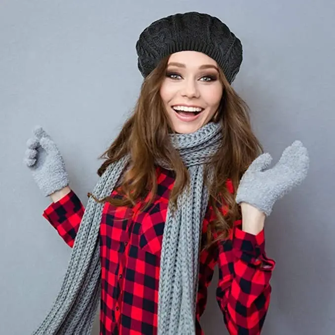 Nollia Soft Knit Solid Color Beanie, Chic, and Lightweight Crochet Knitted Style Beanie Hat for Women, One Size Slouchy Hat - 4