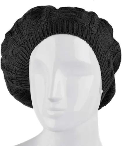 Nollia Soft Knit Solid Color Beanie, Chic, and Lightweight Crochet Knitted Style Beanie Hat for Women, One Size Slouchy Hat - 5