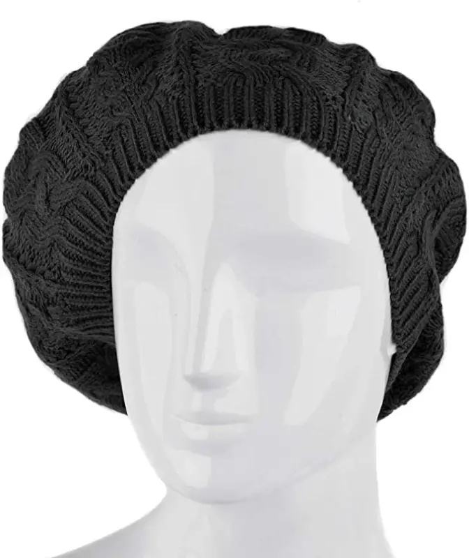 Nollia Soft Knit Solid Color Beanie, Chic, and Lightweight Crochet Knitted Style Beanie Hat for Women, One Size Slouchy Hat - 5
