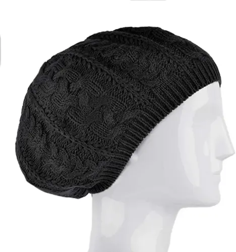 Nollia Soft Knit Solid Color Beanie, Chic, and Lightweight Crochet Knitted Style Beanie Hat for Women, One Size Slouchy Hat - 6
