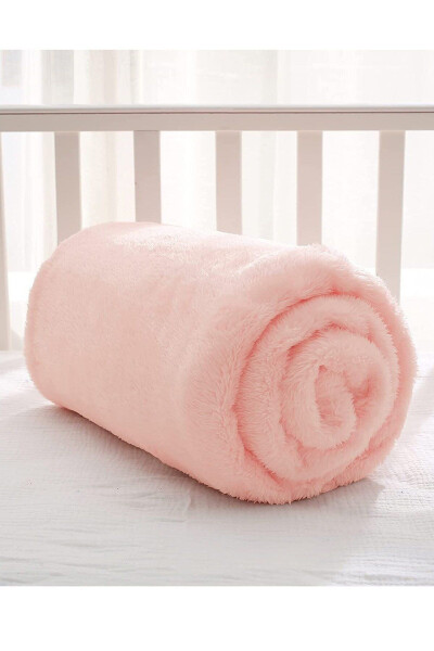 Nomi Baby Blanket Pink Newborn Baby Crib Stroller Swaddle Plush Blanket 100x120 Cm - 22