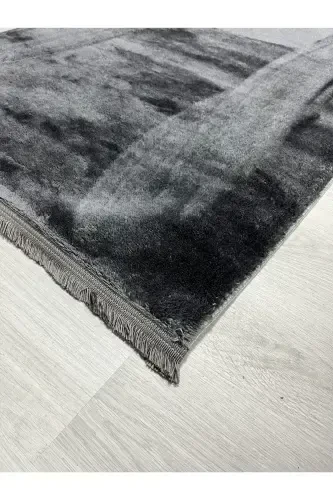Non-Slip Most Trendy Soft Plush Anthracite Classic Fringe Carpet-Anthracite - 1