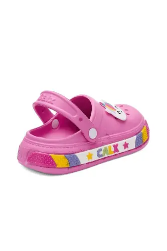 Non-Slip Sole Summer Kids Sandal/Slipper - Sea Pool Sandal - Calx8010-FUSHIA - ZERENYUS (1)