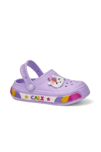 Non-Slip Sole Summer Kids Sandals/Slippers - Sea Pool Sandal - Purple 