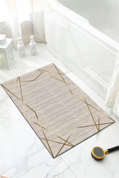 Non-Slip, Washable Sink Front Mat, Bathroom Mat, Shower Cabin Front Mat (21) - 4