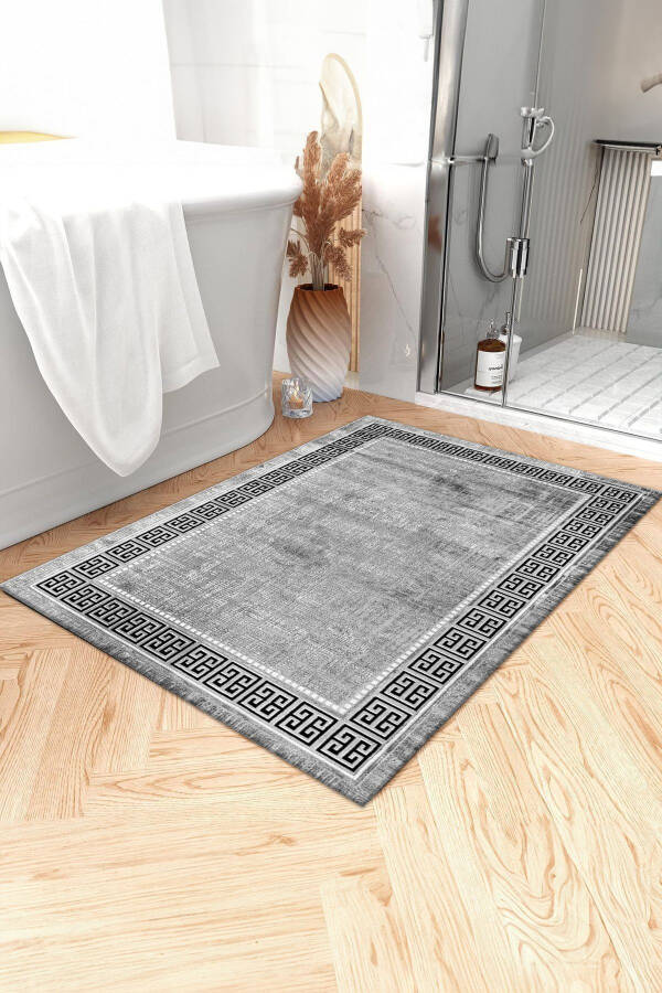 Non-Slip, Washable Sink Front Mat, Bathroom Rug, Shower Stall Mat (18) - 4