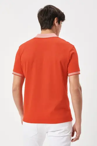 Non-Stretch Cotton Fabric Slim Fit Narrow Cut Na - 6