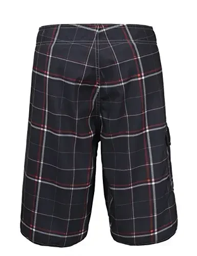 Nonwe erkaklar qattiq engil plyaj shortlari Lining bilan yarim shimlar - 3