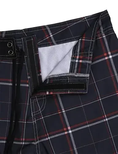 Nonwe erkaklar qattiq yengil plyaj shortilari Lining bilan yarim shimlar - 4