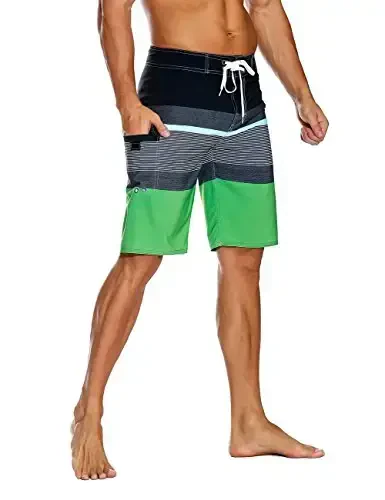 Nonwe Men's Sportwear Quick Dry Board Shorts with Lining - NONWE (1)