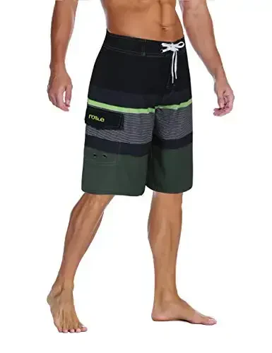 Nonwe Men's Sportwear Quick Dry Board Shorts with Lining - NONWE (1)