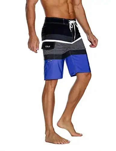 Nonwe Men's Sportwear Quick Dry Board Shorts with Lining - NONWE (1)