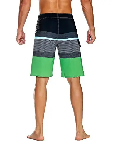 Nonwe Men's Sportwear Quick Dry Board Shorts with Lining - 3