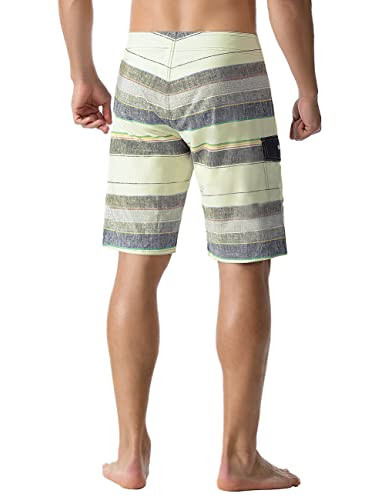 Nonwe Men's Sportwear Quick Dry Board Shorts with Lining - 10