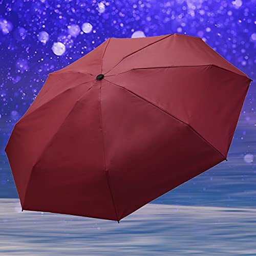 NOOFORMER mini Travel sun&rain Umbrella - Легкий компактный зонт от солнца и дождя с 95% защитой от УФ-излучения для мужчин и женщин, в нескольких цветах - 4