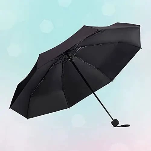 NOOFORMER mini Travel sun&rain Umbrella - Lightweight Compact Parasol Umbrellas with 95% UV Protection for Men Women Multiple Colors - 3