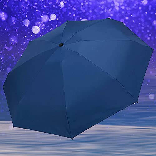 NOOFORMER mini Travel sun&rain Umbrella - Lightweight Compact Parasol Umbrellas with 95% UV Protection for Men Women Multiple Colors - 4