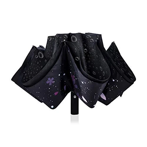 NOORNY Перевернутый Зонт Двойной Слой Автоматический Складной Резервный Зонт Ветрозащитный УФ-Защита от Дождя Автомобильные Путешествия На Открытом Воздухе Мужчины Женщины - NOORNY (1)