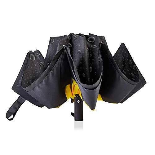 NOORNY Teskari Soyabon Ikki Qavatli Avtomatik Yig'iladigan Zaxira Soyabon Shamolga Chidamli UV Himoyasi Yomg'ir Avtomobil Safarlari Tashqi Erkaklar Ayollar - NOORNY (1)