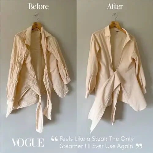 NORI Press Sayohat Bug'doyli Temir | Yengil, Ko'chma, Qo'l Temir Bug' bilan | 6 Mato Sozlamasi va 8 fut Sim bilan Foydalanish Oson | Ixtiyoriy Bug' Xususiyati | Kvartira va Yotoqxona Uchun Zaruriy Buyumlar, Oq - 2