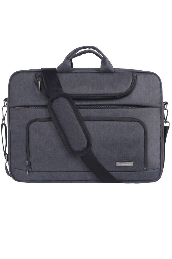 Norma 17-17.3 Inch Laptop Compatible Document and Laptop Bag - 1