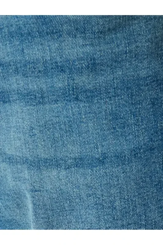 Normal Bel Cepli Pamuklu Skinny Fit Kot Pantolon - Michael Jean - 6